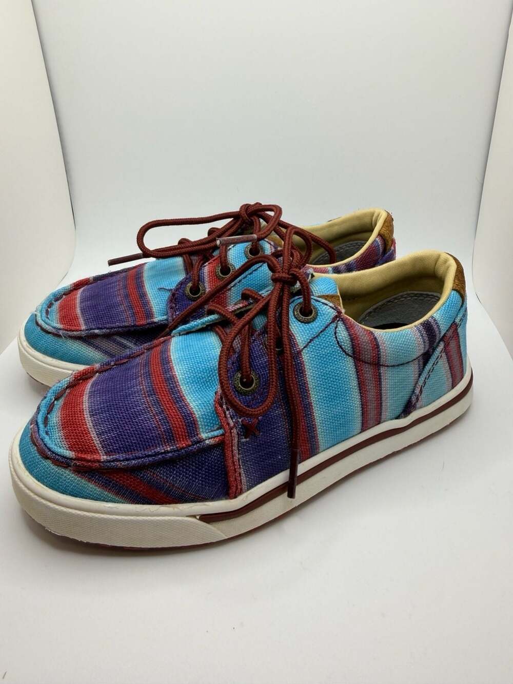 Kids Twisted X Hooey Serape Loper Casual Shoes